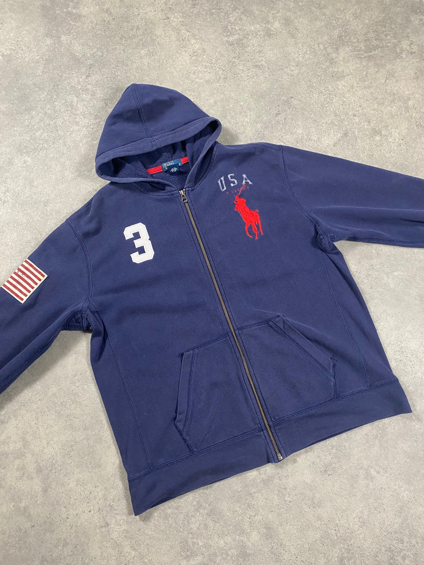 Polo Ralph Lauren USA Zipper